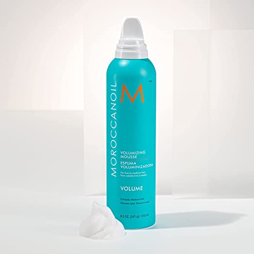 Il y a la coupe, salon, coiffure, la prairie, meilleurs vendeurs, Moroccanoil, Mousse Volumisante