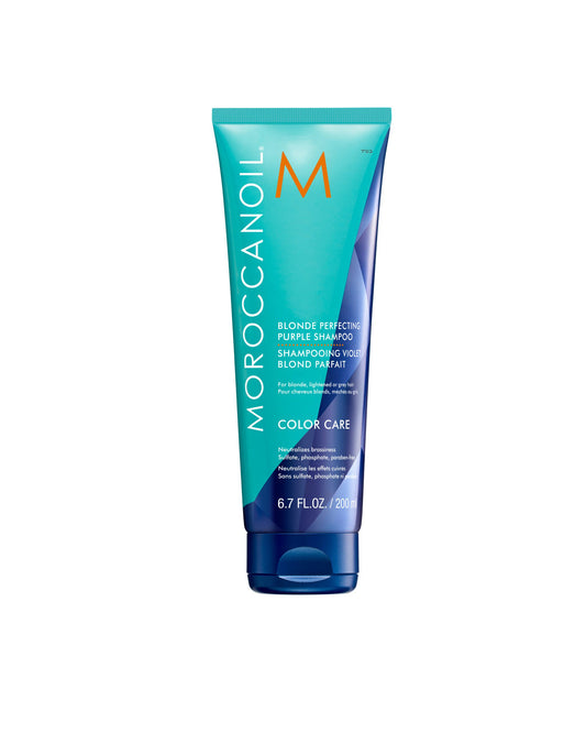 Il y a la coupe, salon, coiffure, la prairie, meilleurs vendeurs, Moroccanoil, Shampooing violet blond parfait