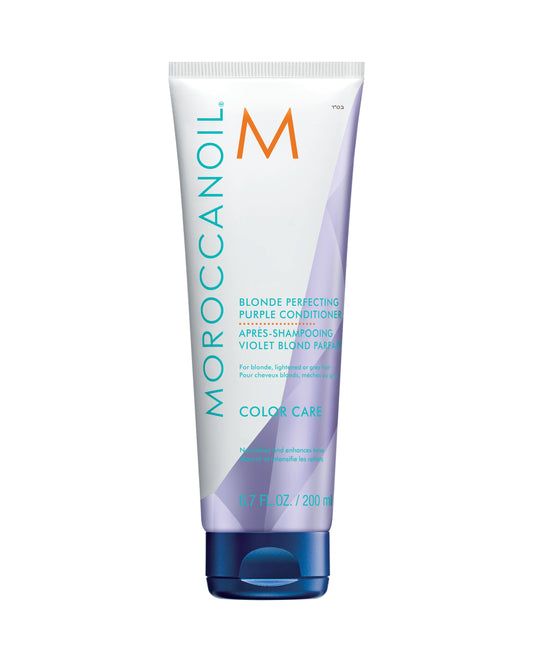 Il y a la coupe, salon, coiffure, la prairie, meilleurs vendeurs, Moroccanoil, Après-Shampooing Violet Blond Parfait