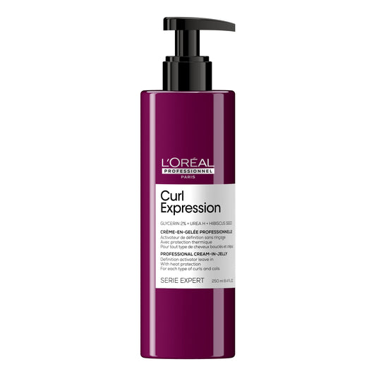 Il y a la coupe, salon, coiffure, la prairie, meilleurs vendeurs, l’oreal professionnel, serie expertCurl Expression Crème-en-Gelée Activatrice de Définition