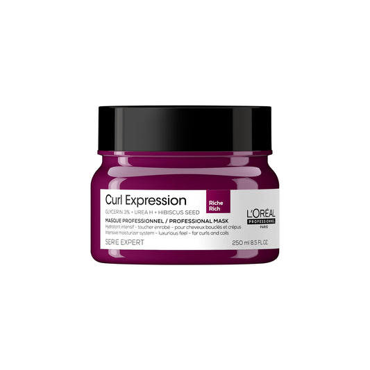 Il y a la coupe, salon, coiffure, la prairie, meilleurs vendeurs, l’oreal professionnel, serie expertCurl Expression Masque Riche Hydratant Intensif