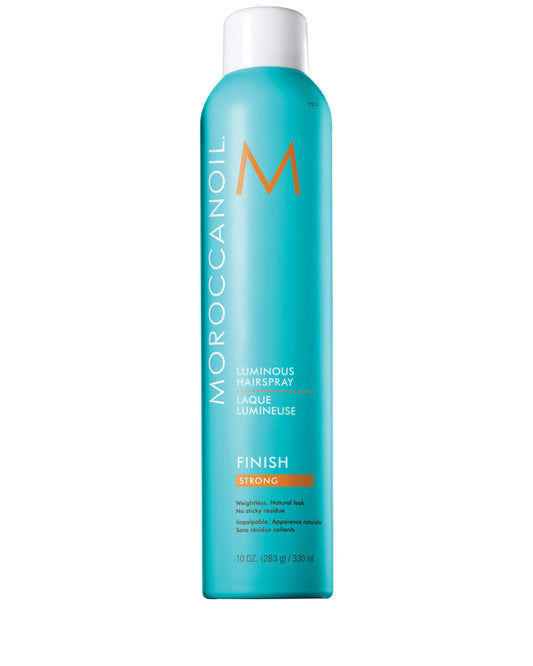 Il y a la coupe, salon, coiffure, la prairie, meilleurs vendeurs, Moroccanoil, Laque lumineuse, forte