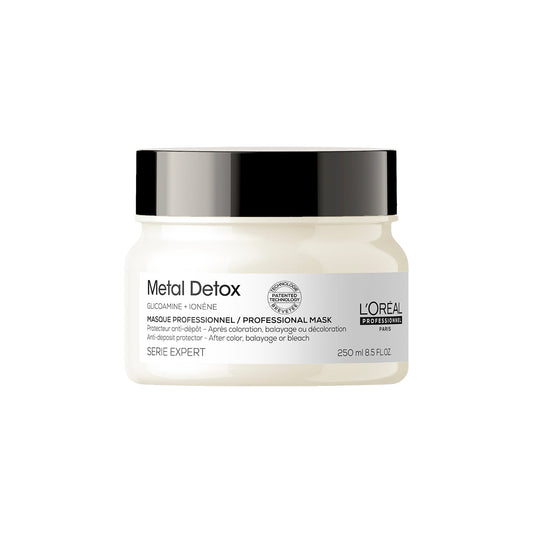 Il y a la coupe, salon, coiffure, la prairie, meilleurs vendeurs, l’oreal professionnel, serie expertMetald Detox Masque Anti-dépôt