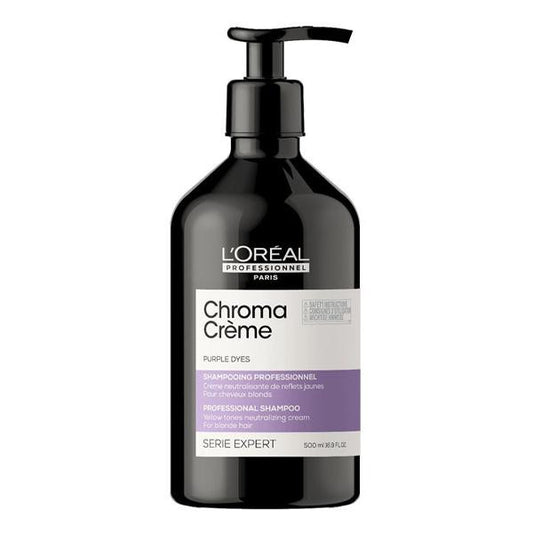 Il y a la coupe, salon, coiffure, la prairie, meilleurs vendeurs, l’oreal professionnel, serie expert, CHROMA CREME - Shampooing Violet