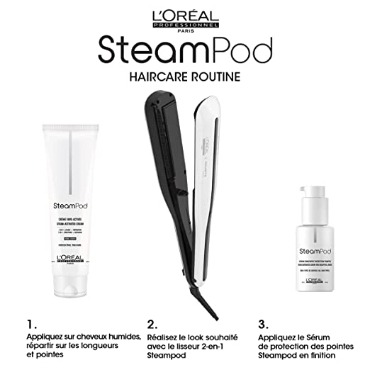 Il y a la coupe, salon, coiffure, la prairie, meilleurs vendeurs, l’oreal professionnel, Steampod