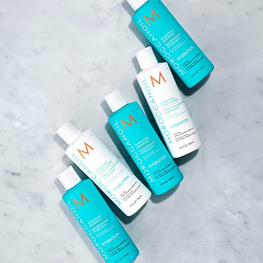 Il y a la coupe, salon, coiffure, la prairie, Moroccanoil, Shampooing et revitalisant