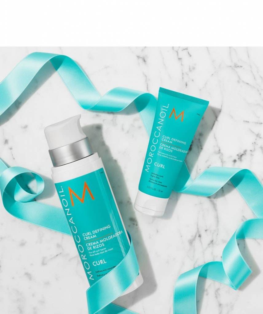 Il y a la coupe, salon, coiffure, la prairie, Moroccanoil, gamme pour les boucles