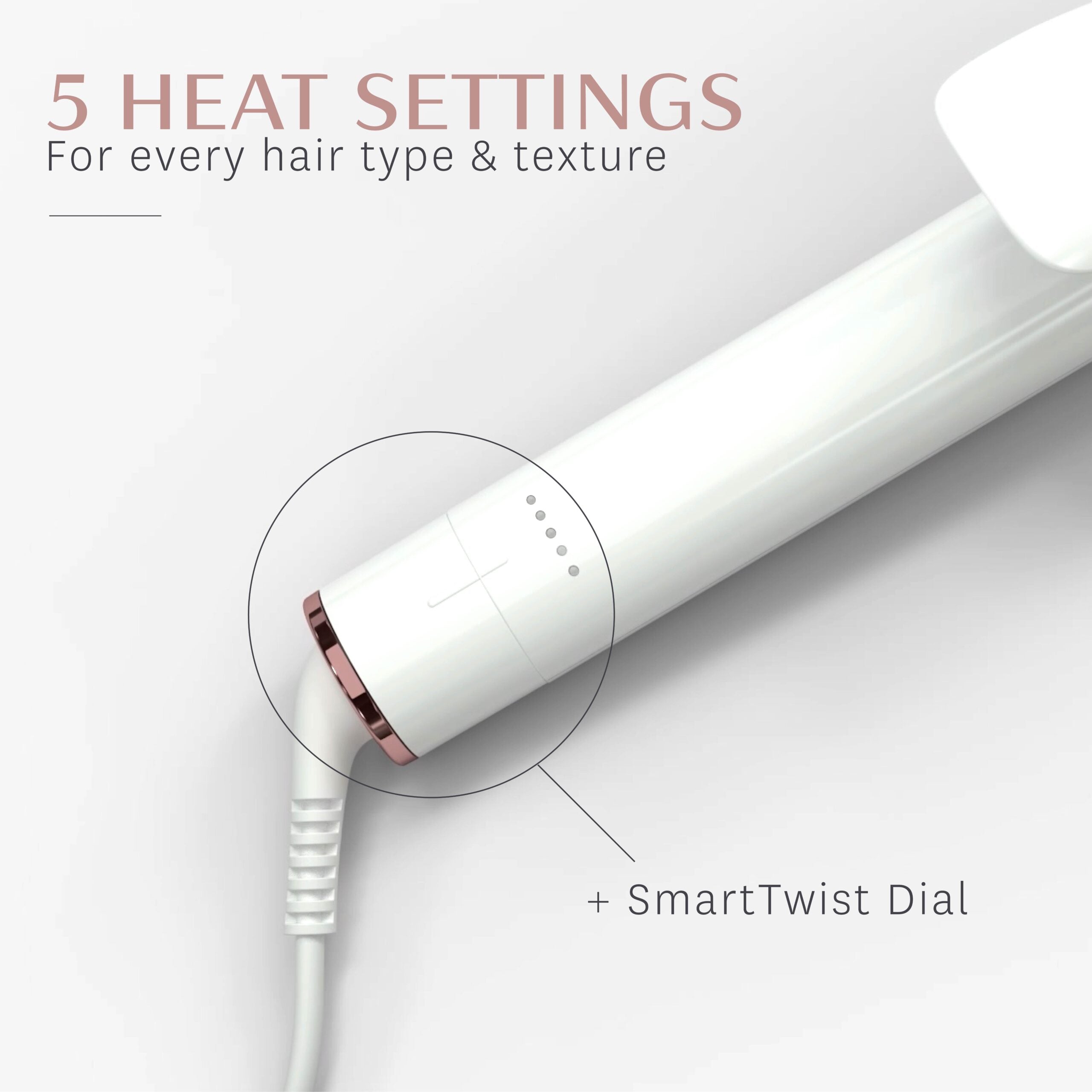 T3 curling iron outlet heat settings